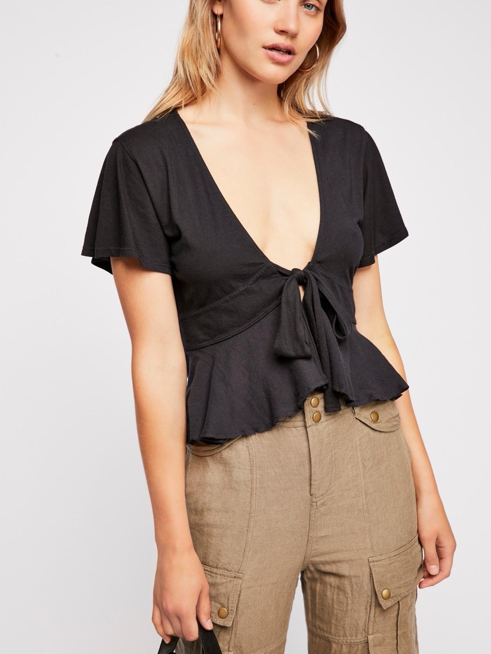 Free People Knot Me Top